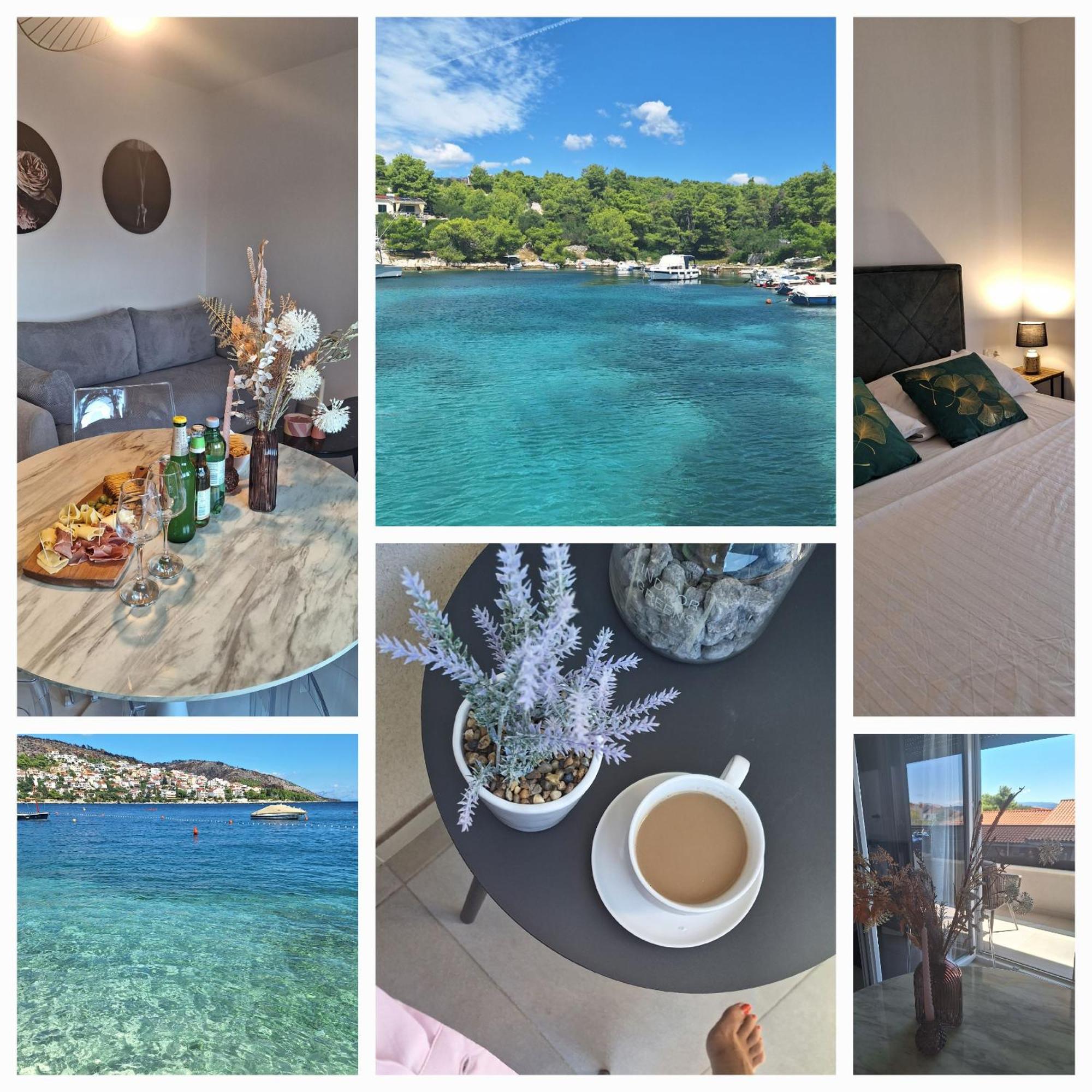 New Apartman P & B Lejlighed Trogir Eksteriør billede